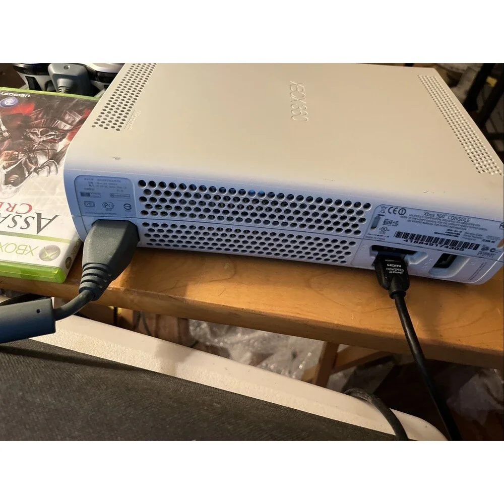 Xbox 360 Console 120GB Bundle OEM Controller Games HDMI Tested Lot